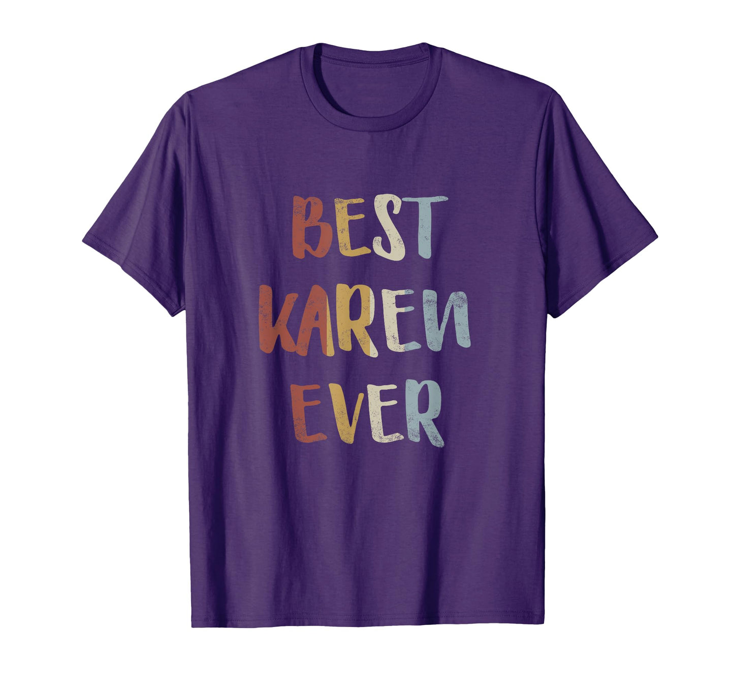 Best Karen Ever Retro Vintage First Name Gift T-Shirt