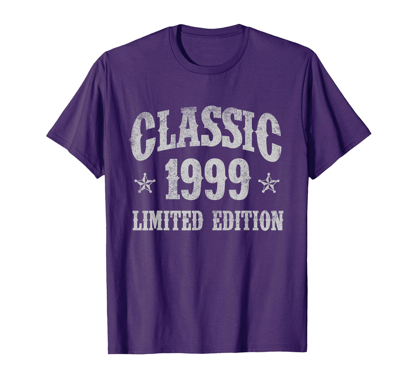 Classic 1999 Limited Edition Year Of Birth Birthday T-Shirt