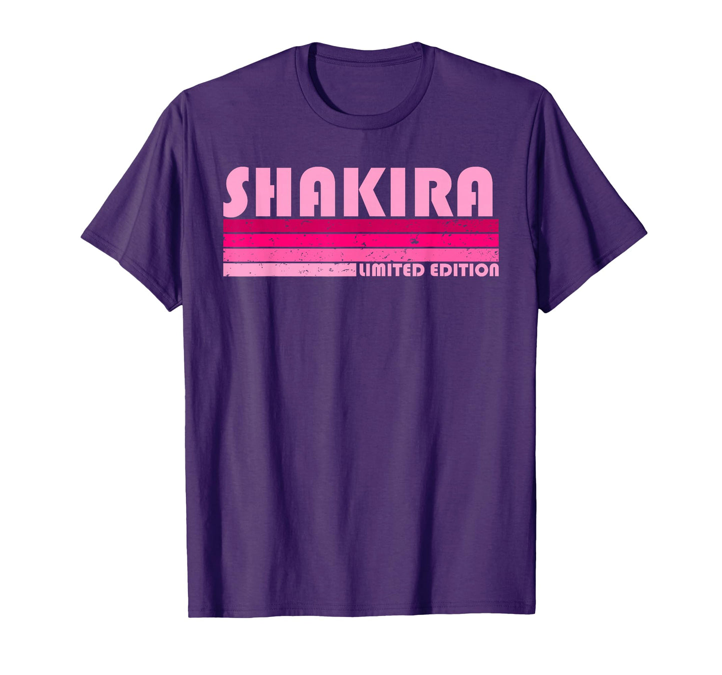 SHAKIRA Name Personalized Retro Vintage 80s 90s Birthday T-Shirt