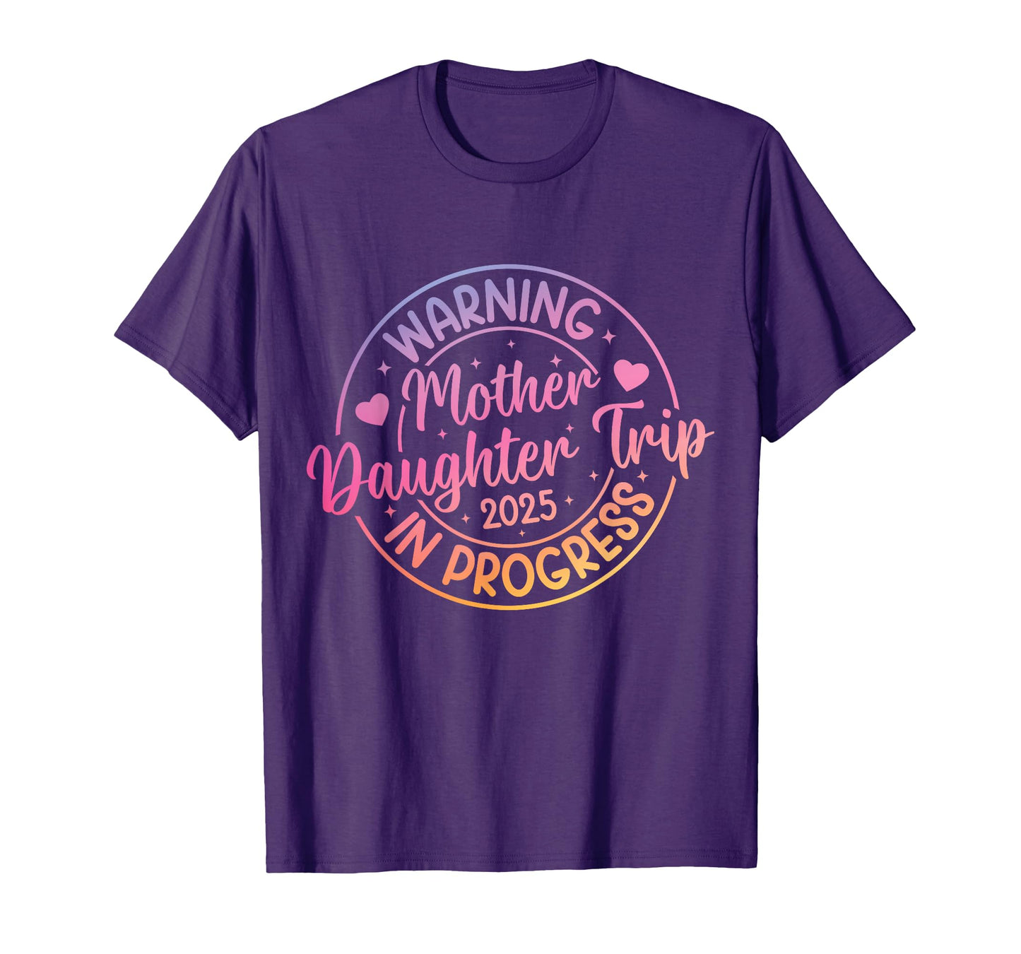 Mother Daughter Trip 2025 Summer Vacation Matching T-Shirt