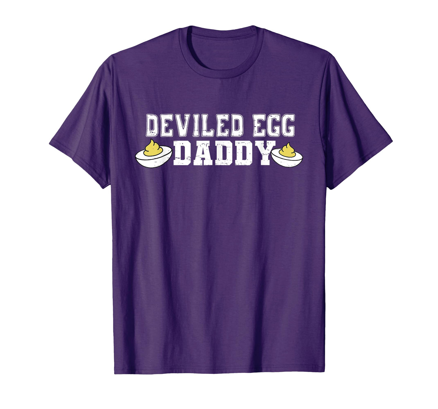 Retro Deviled Egg Daddy Funny Thanksgiving Fathers Day T-Shirt