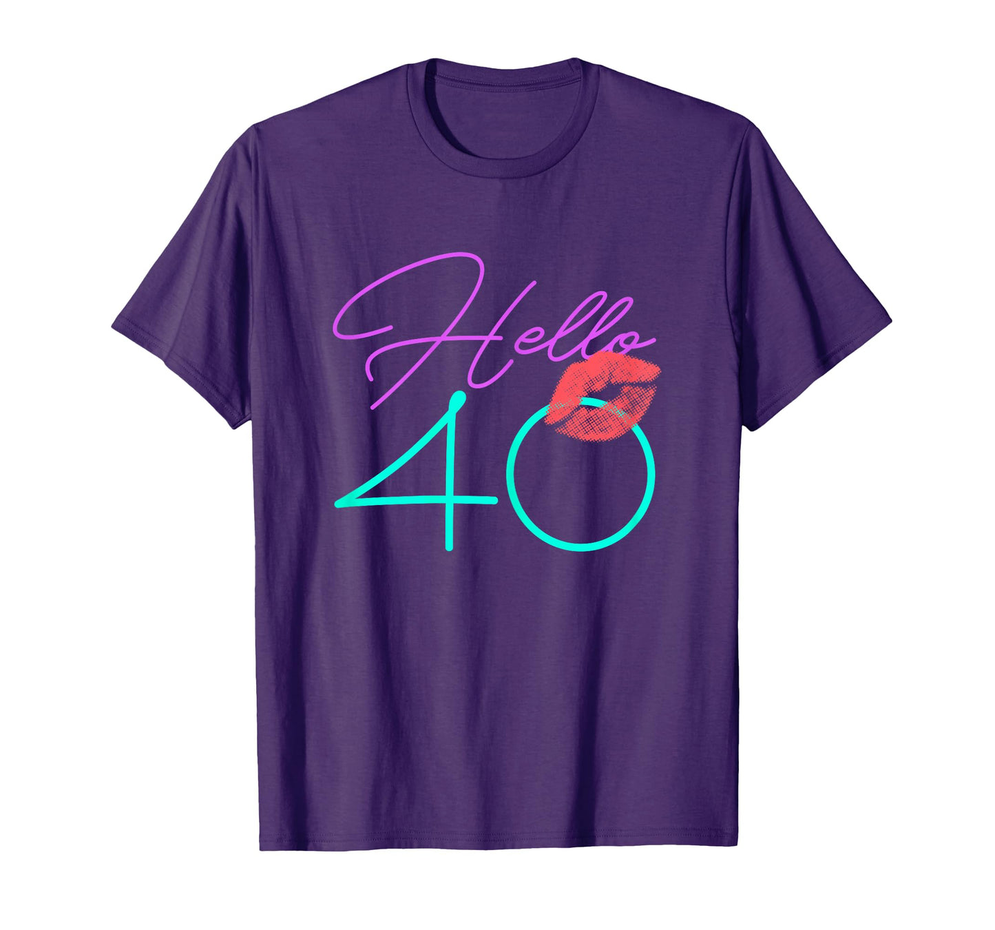 40th Birthday Funny Pink Women Gift T-Shirt