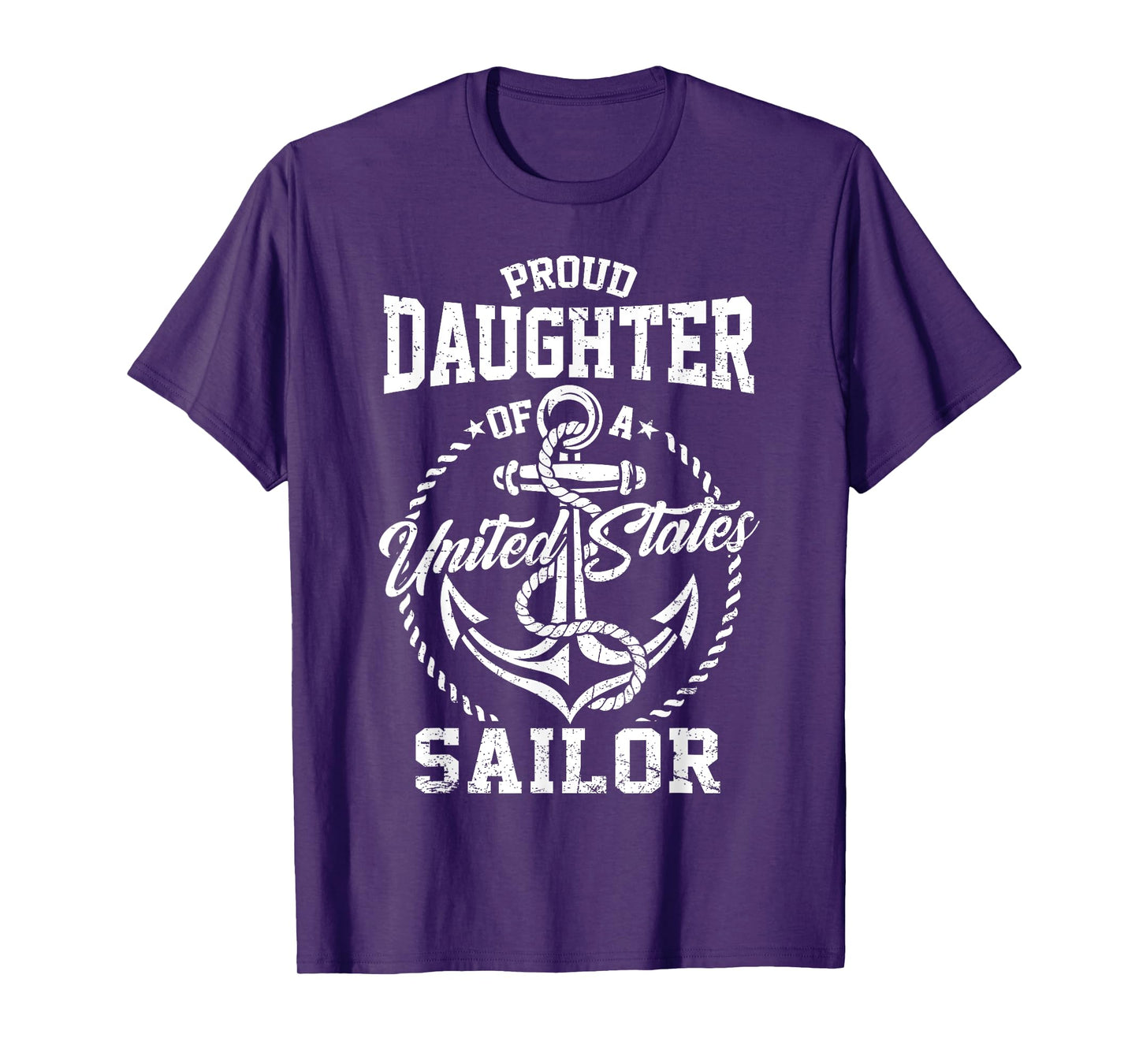 Proud Daughter of A Sailor US Veteran Family Matching T-Shirt