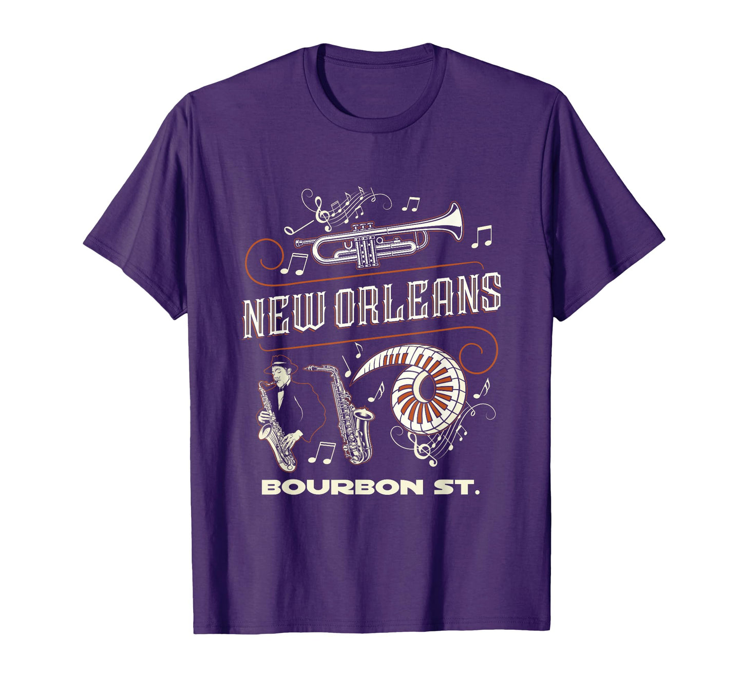 New Orleans Louisiana Jazz Festival Vintage T-Shirt