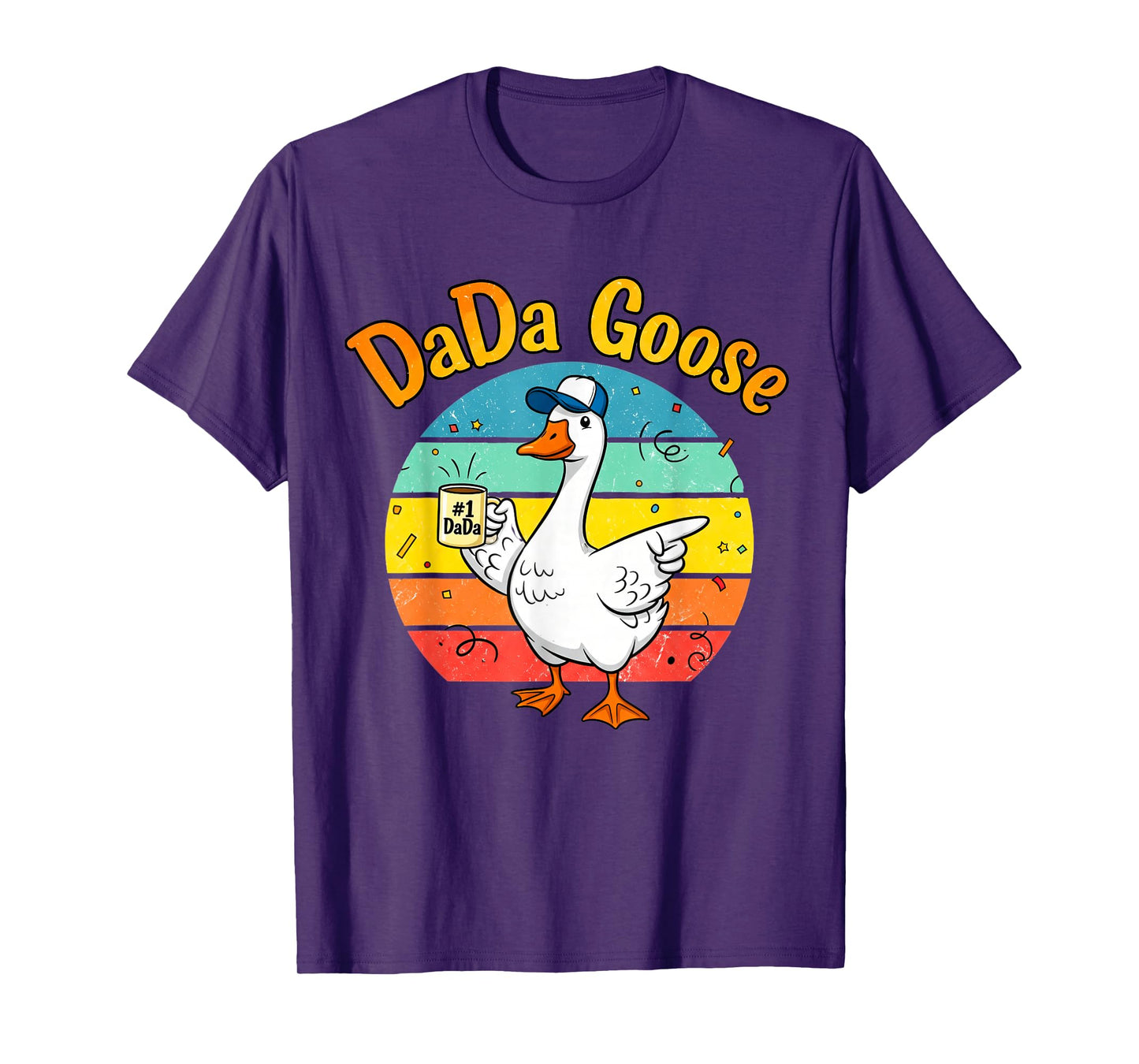Silly Goose Dada 1st Birthday Matching Family Party T-Shirt