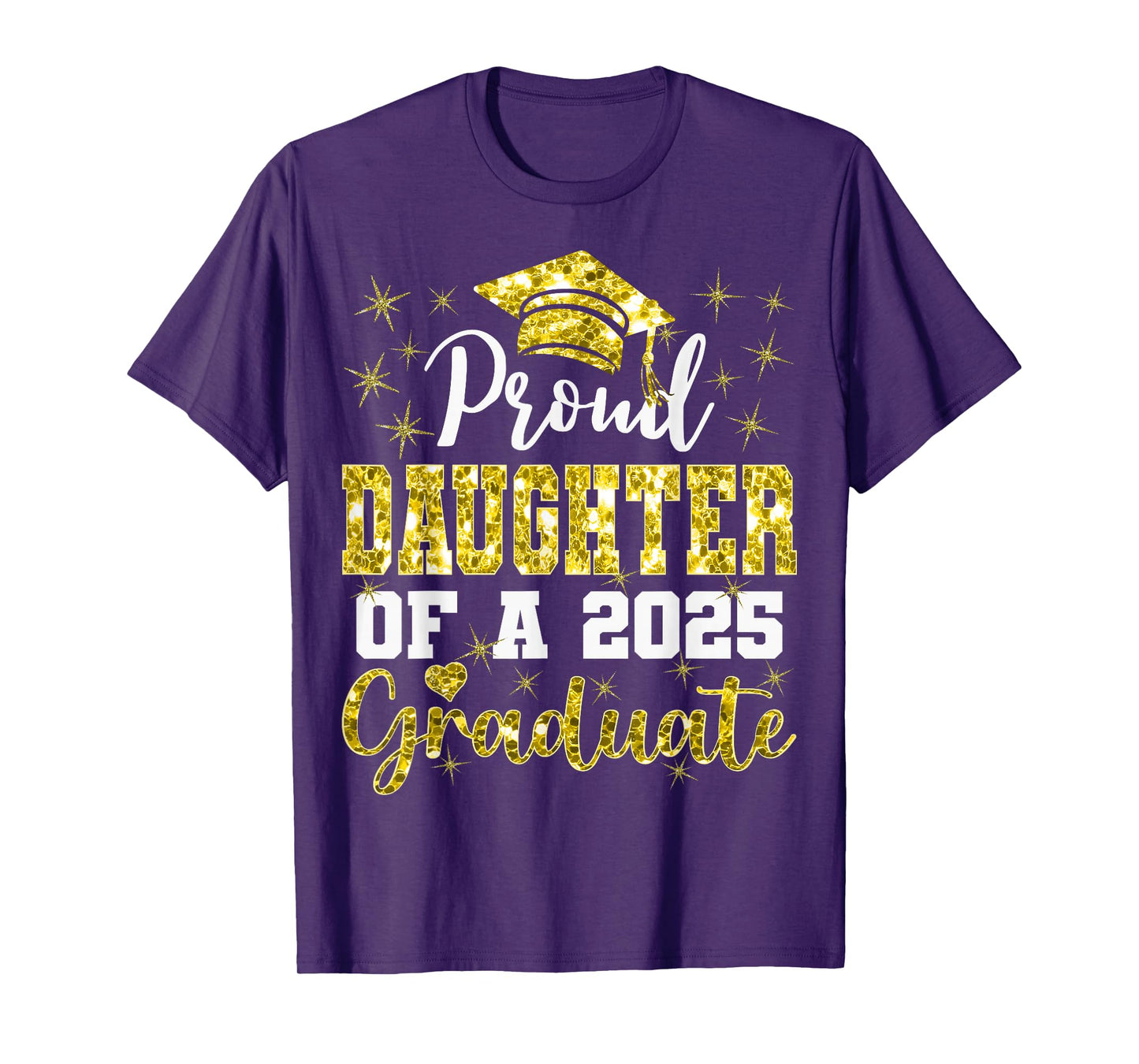 Super Proud Daughter of 2025 Graduate Graduation Family T-Shirt