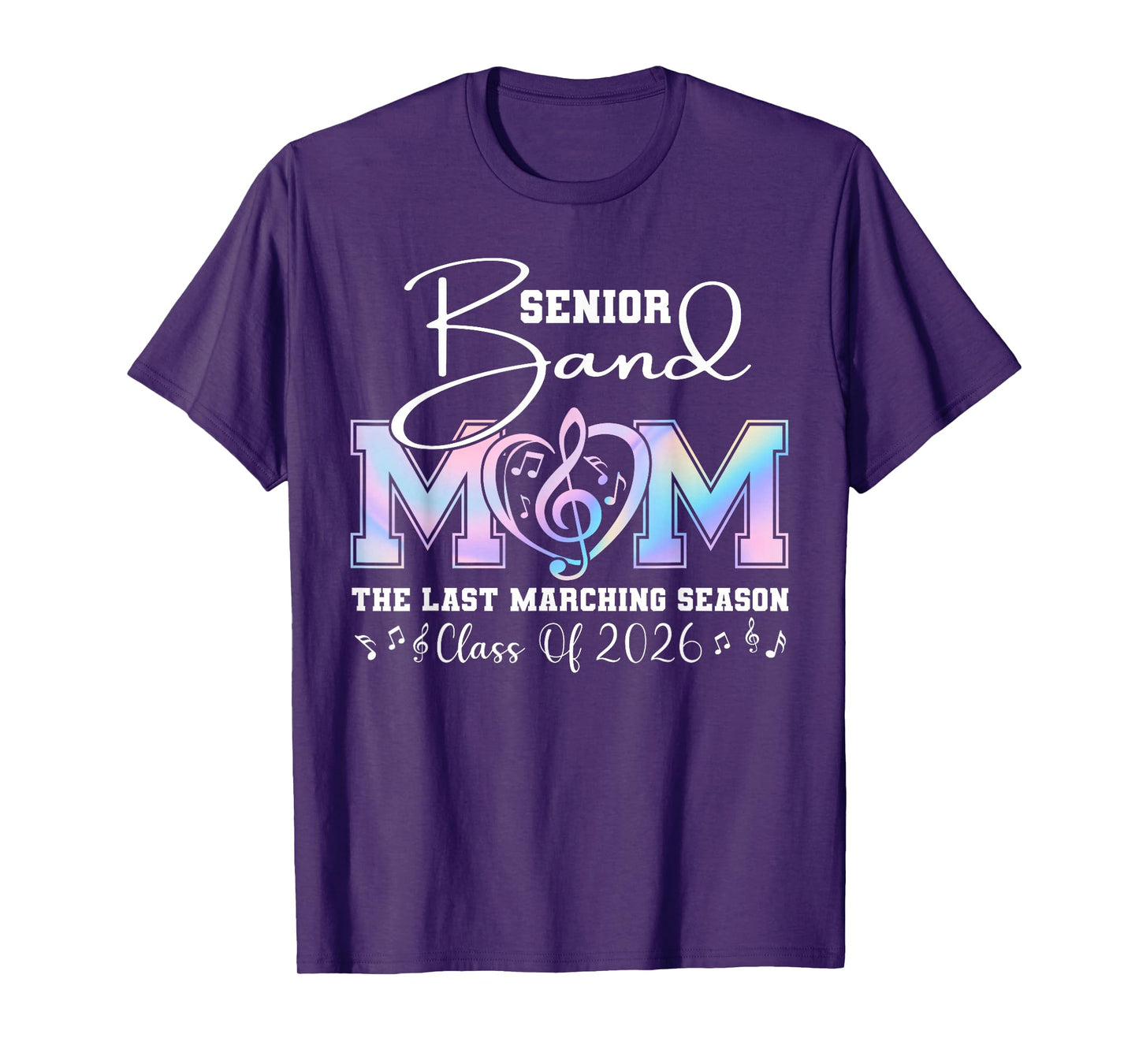 Senior Band Mom 2026 Class of 2026 Last Marching Season T-Shirt