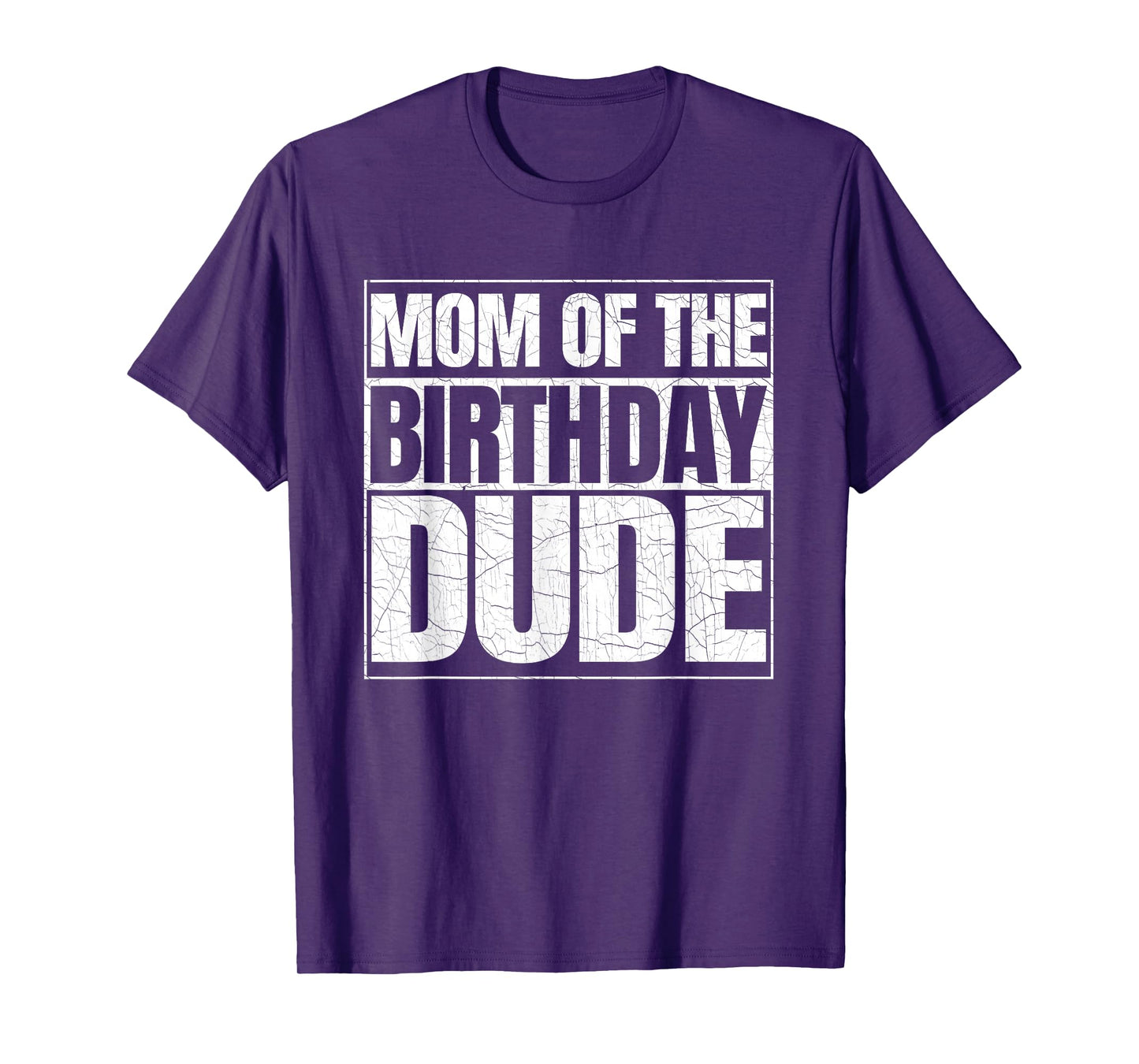 Mom of the Birthday Dude | Mother's Day Proud Mom of Boys T-Shirt