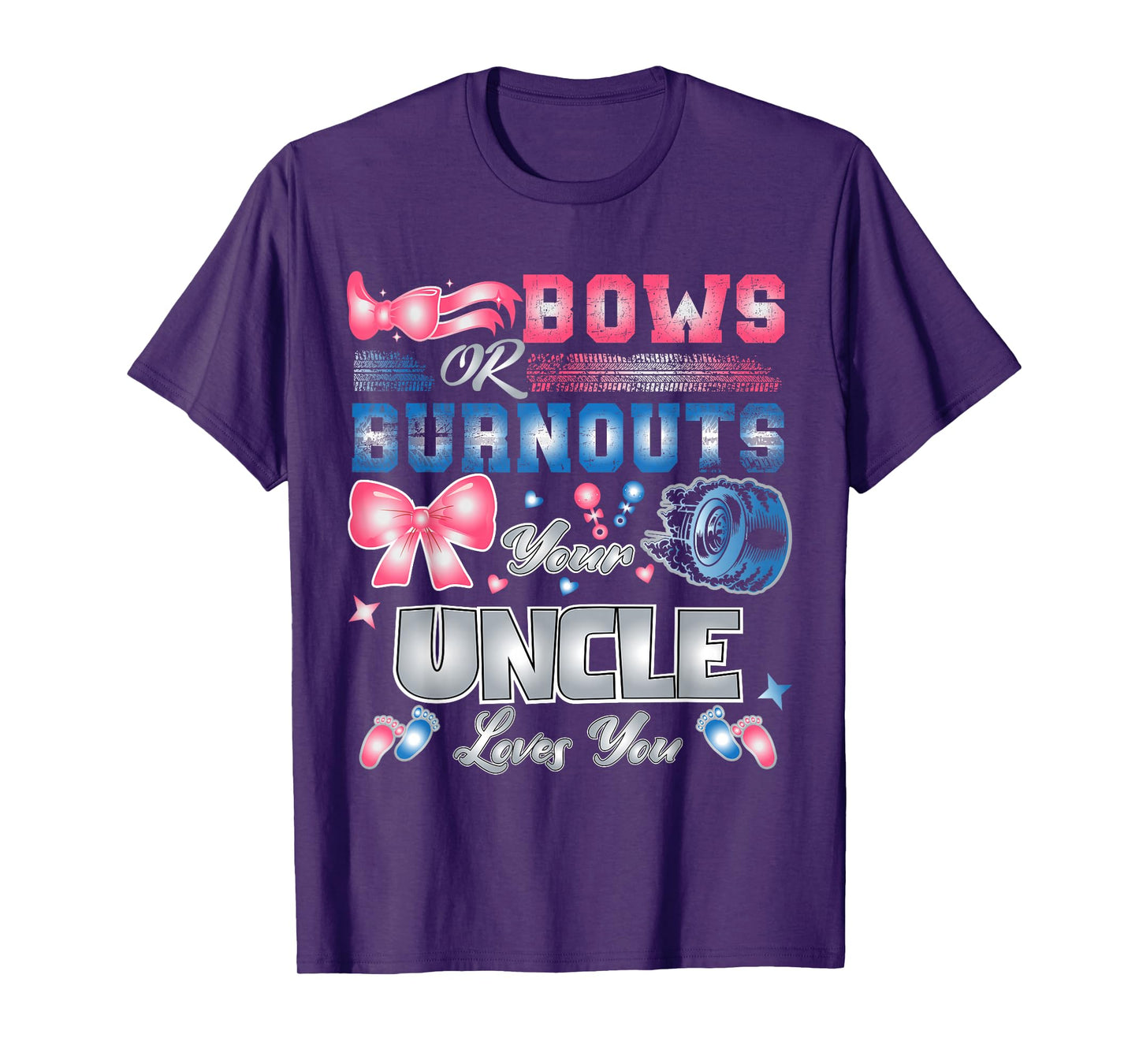 Keeper Of The Gender Bows Or Burnouts Your Uncle Loves You T-Shirt