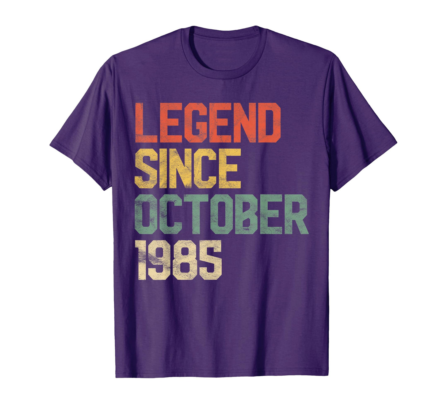 Legend Since October 1985 35th Birthday Gift 35 Year Old T-Shirt
