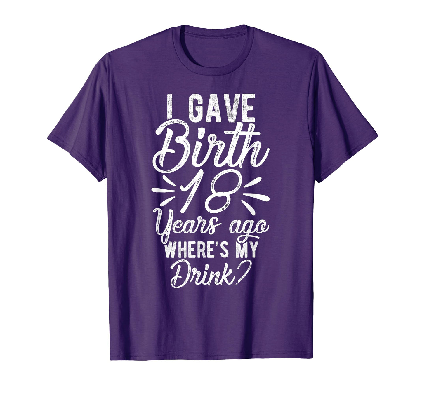 18th Birthday Mom of 18 Year Old Son Daughter Birthday T-Shirt