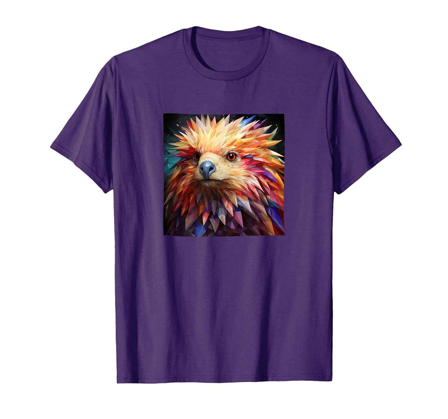 Porcupine Colorful Graphic T-Shirt