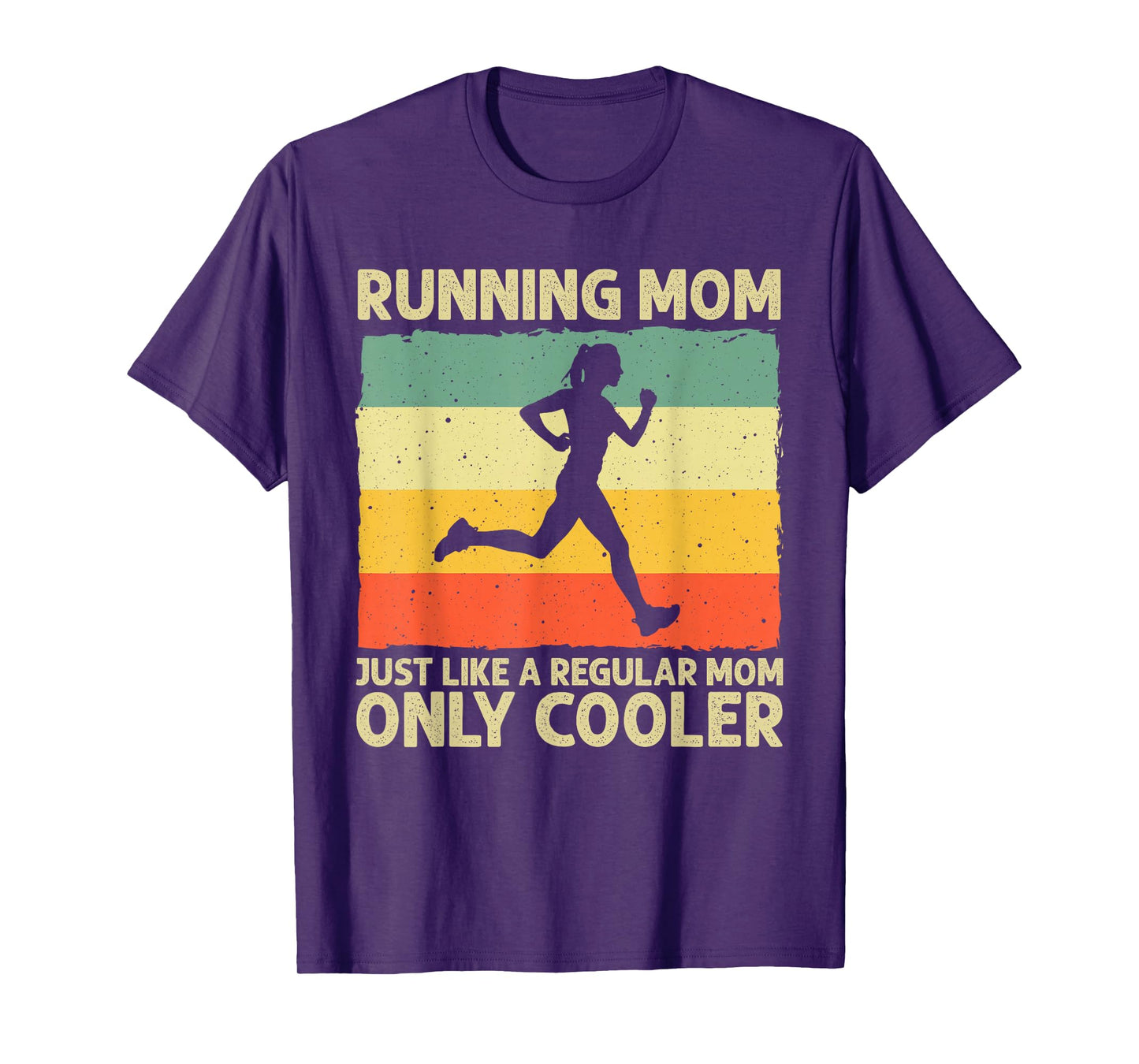 Funny Running For Women Mom Marathoner Runner Coach Racing T-Shirt