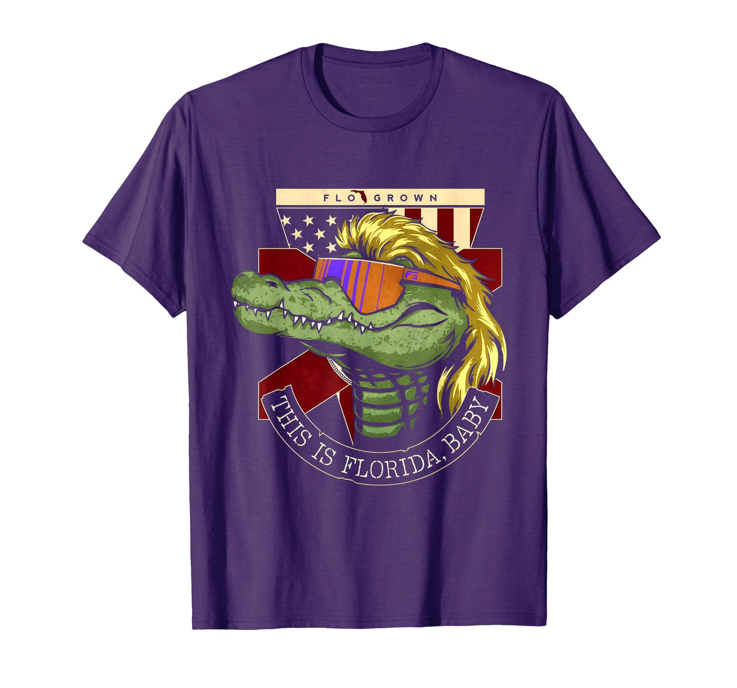 This Is Florida Baby Funny Crocodile T-Shirt
