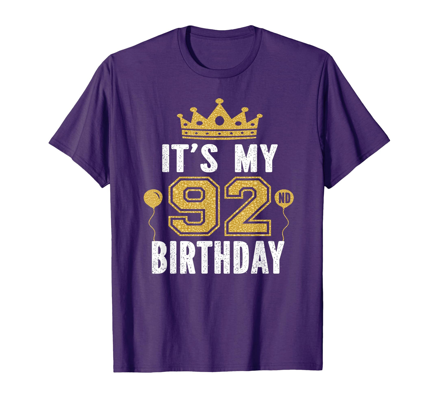 It's My 92nd Birthday Gift For 92 Years Old Man And Woman T-Shirt