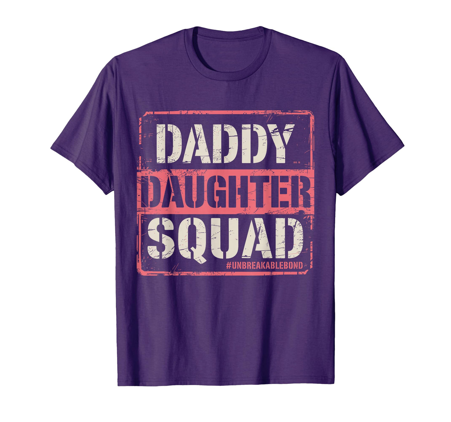 Daddy Daughter Squad Fathers Day Matching Dad and Daughter T-Shirt