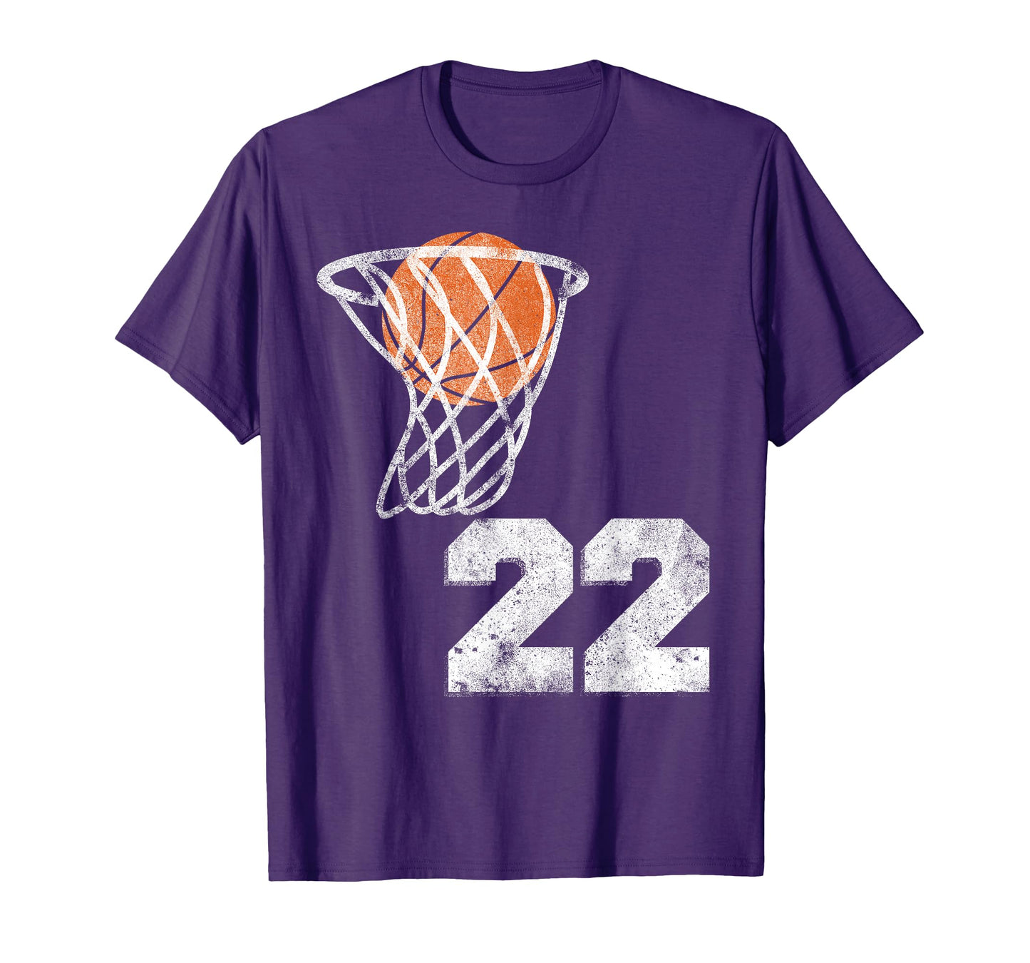 Vintage Basketball Jersey Number 22 Player Number T-Shirt