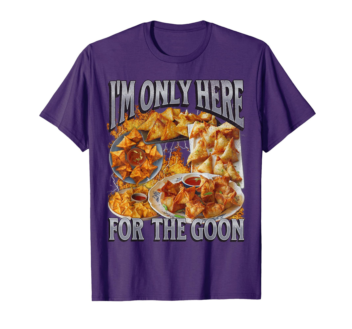 Funny Crab Rangoon Meme Bootleg Graphic T-Shirt