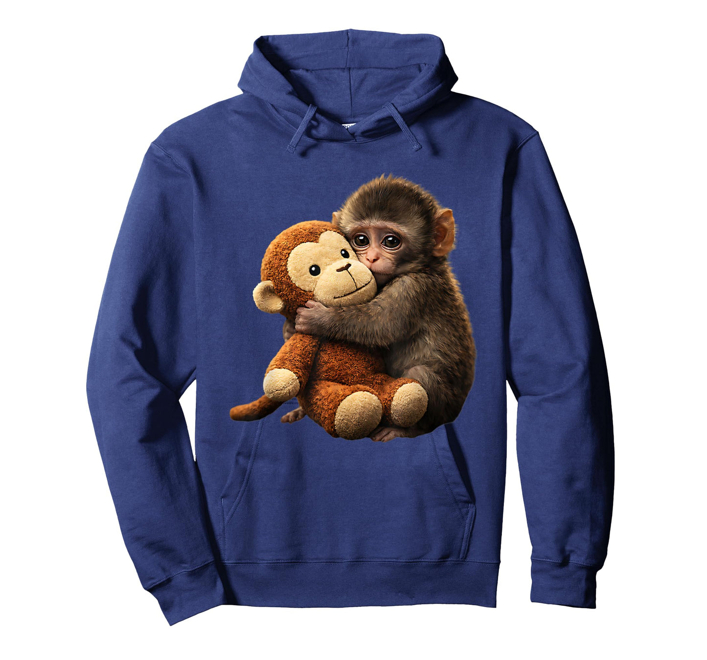 Baby Monkey Punch Plush Cute Monkey Punch Plush Hugging T-Shirt