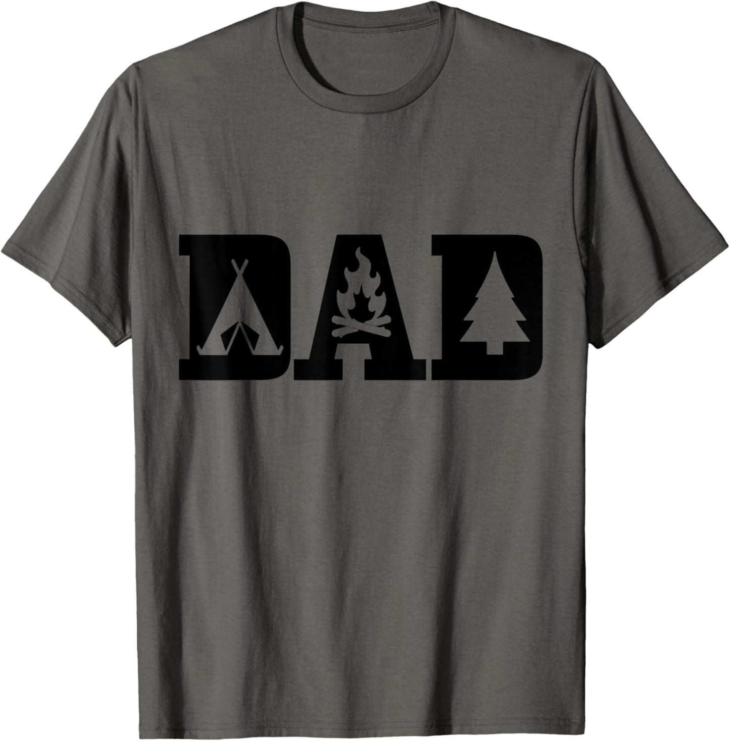Father's Day Outdoor Bushcraft Camper T-Shirt