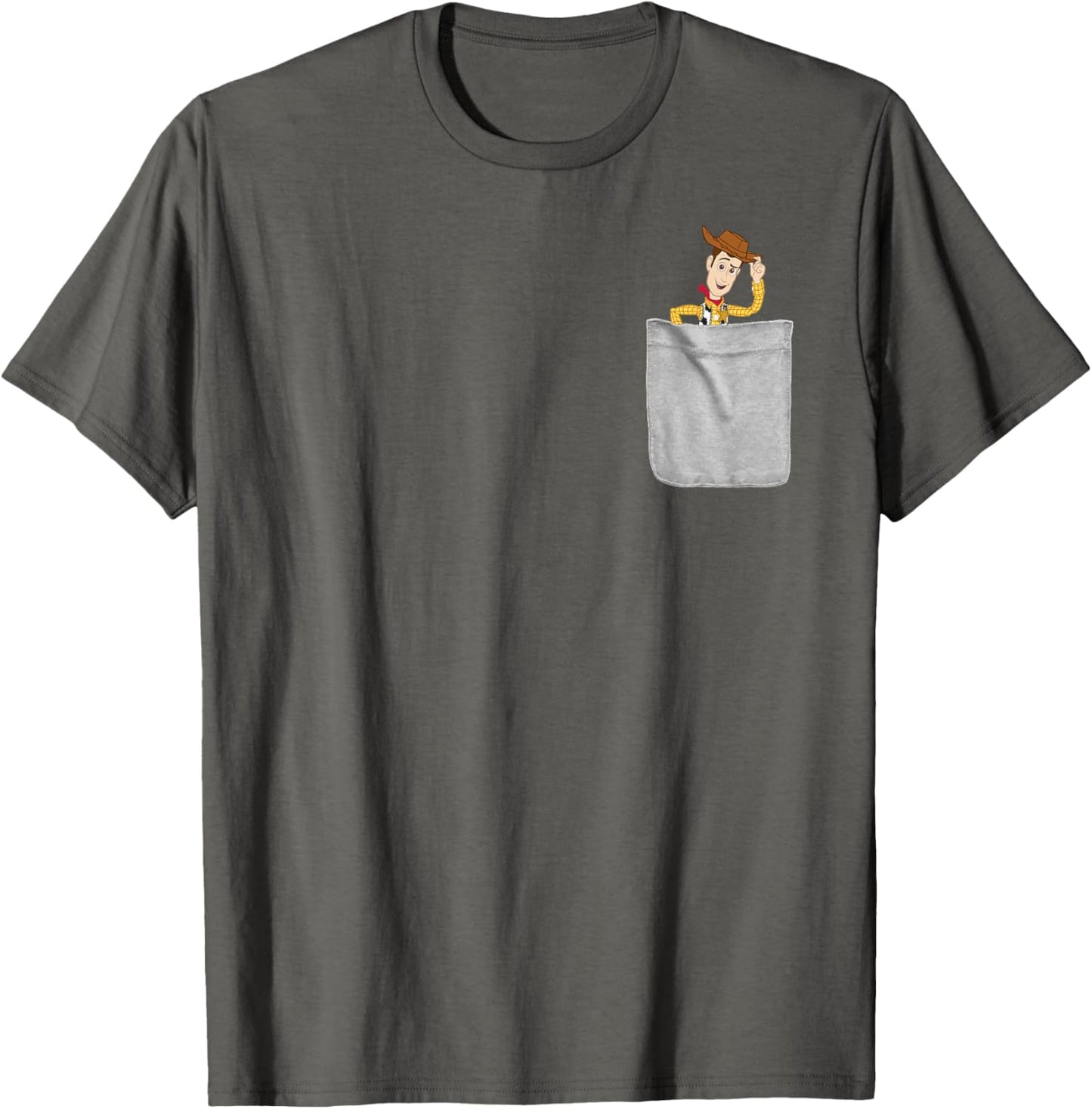 Disney Pixar Toy Story Sheriff Woody Mini Pocket Icon T-Shirt