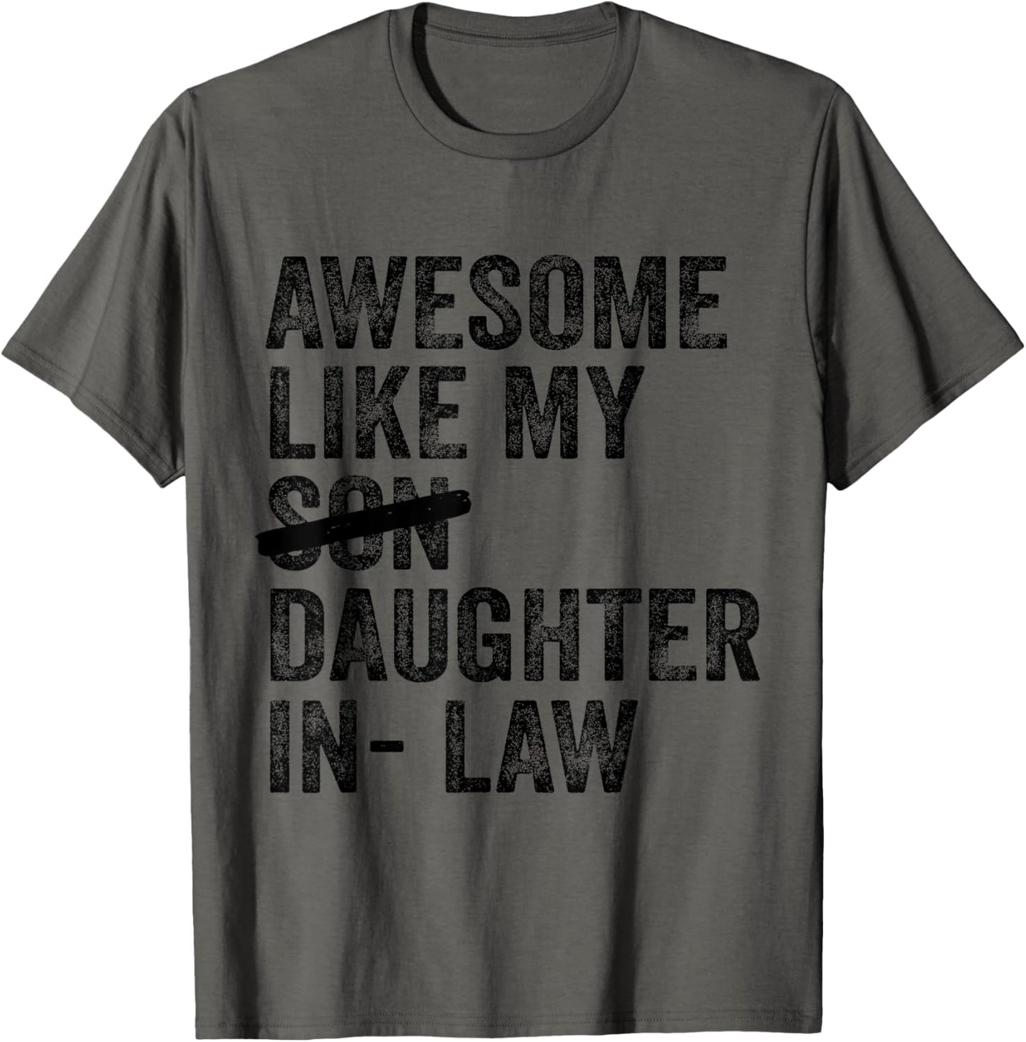 Awesome Like My Daughter-In-Law Cool Fathers Day Present T-Shirt