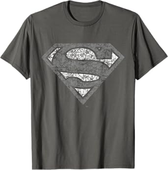 DC Superman Logo Distressed T-Shirt