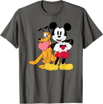 Disney Mickey And Friends Best Friends Mickey Mouse & Pluto T-Shirt