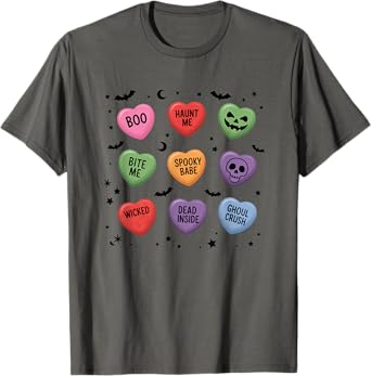 Boo Haunt Me Bite Me Spooky Babe Wicked T-Shirt