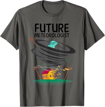 Funny Future Meteorologist Gift For Kids Cool Meteorology T-Shirt