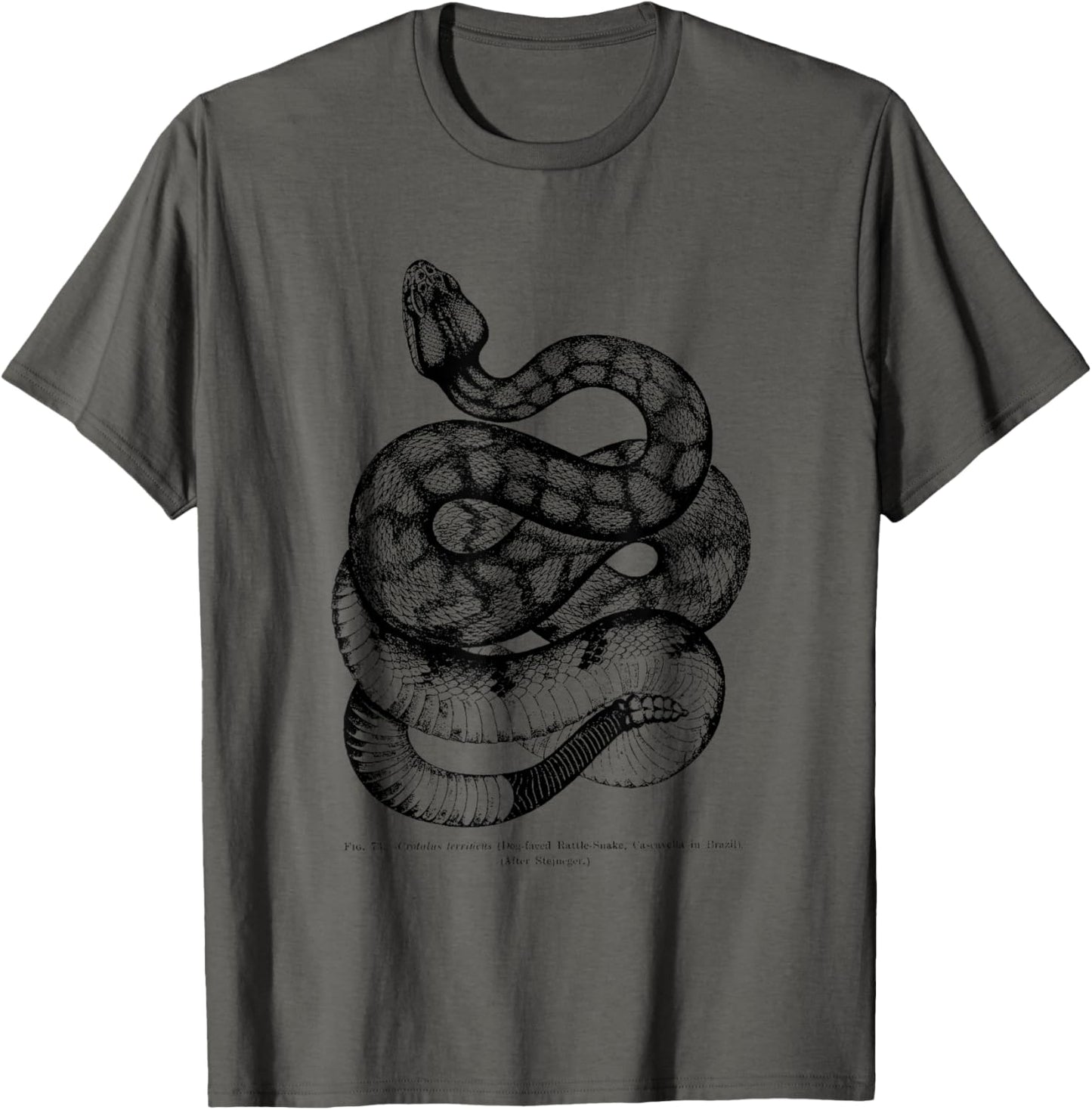 Vintage Ophiology South American Rattle Snake Tee T-shirt T-Shirt