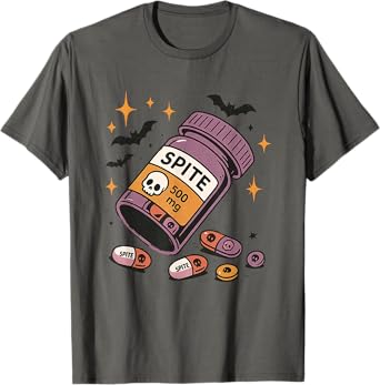 Spite 500mg Spooky Halloween Design T-Shirt