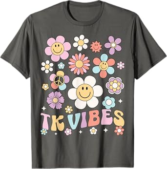 TK Vibes Back to School TK Girl Kid TK Team TK Teacher Women T-Shirt