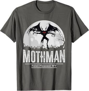 Mothman Cryptid Point Pleasant cryptozoology Halloween T-Shirt