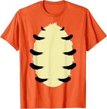 Funny Halloween Tiger Belly Tiger Costume Group Matching T-Shirt
