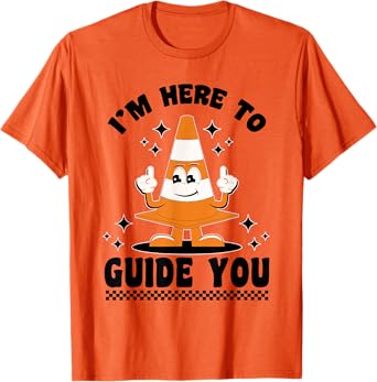 Traffic Cone I'm Here To Guide You T-Shirt