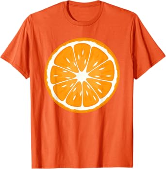 Orange T-Shirt Orange Fruit Costume Shirt T-Shirt