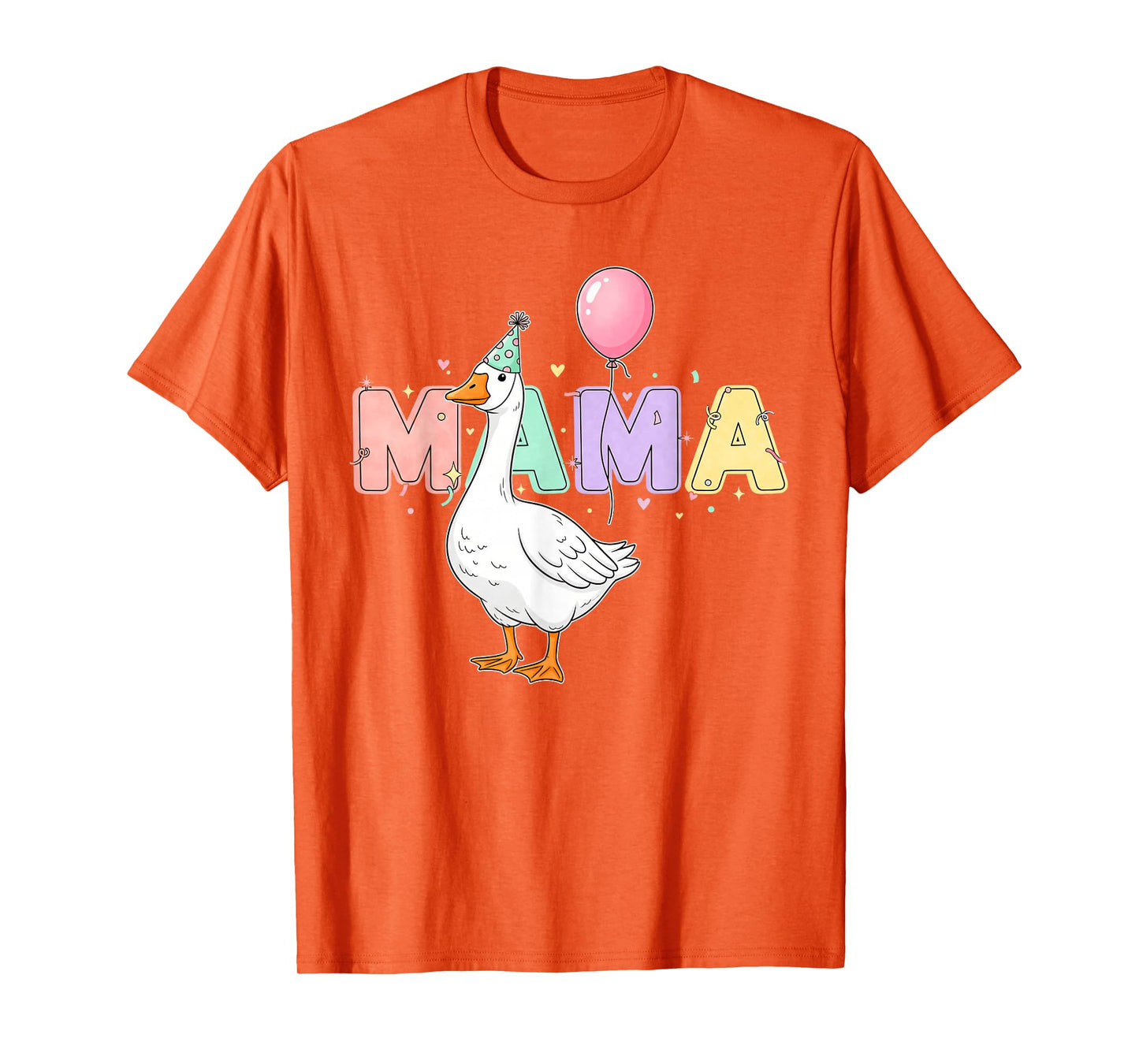 Mama Goose Silly Goose Matching Family 1st Birthday T-Shirt
