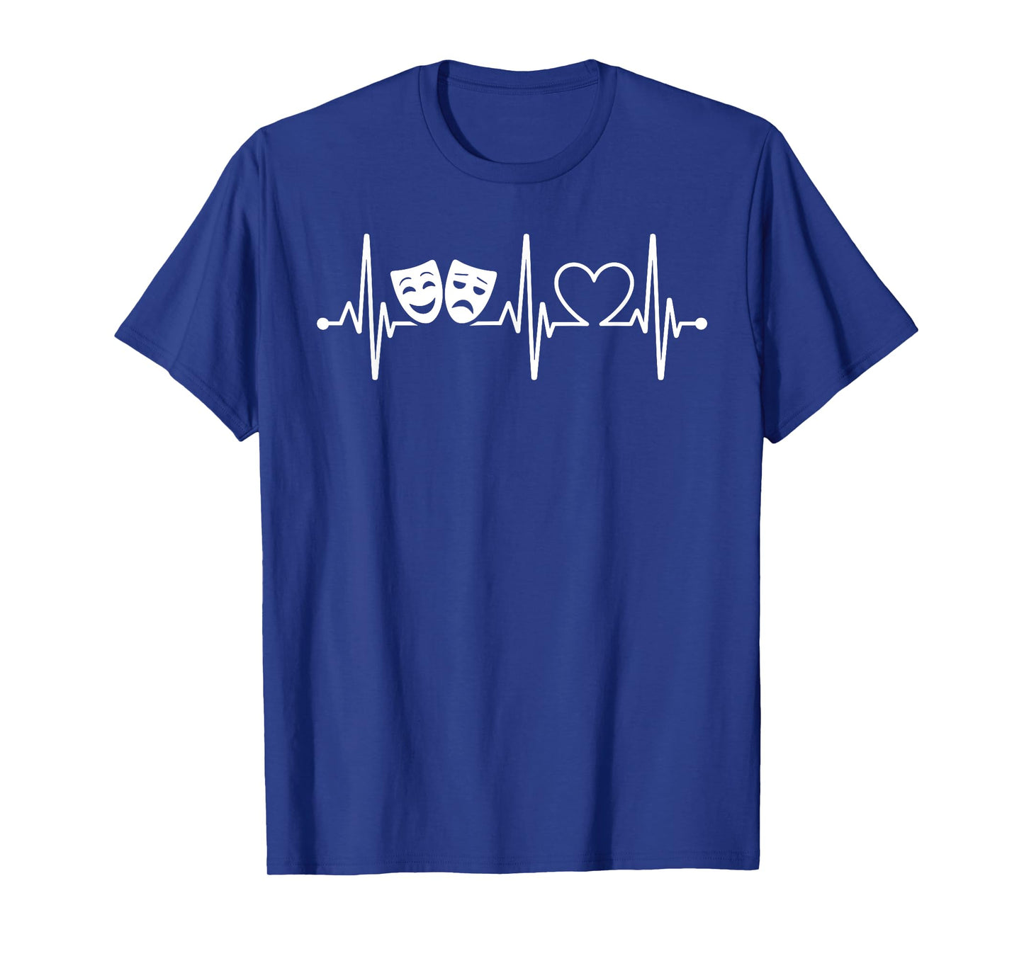 Cool Musical Theater Art for Men Women Broadway Mask Theatre T-Shirt