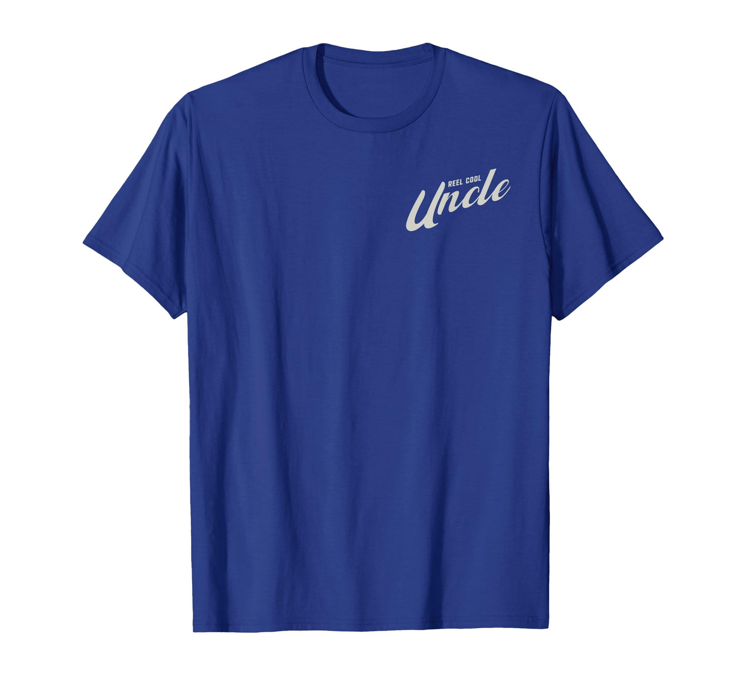 Reel Cool Uncle Fishing Retro - Front and Back T-Shirt