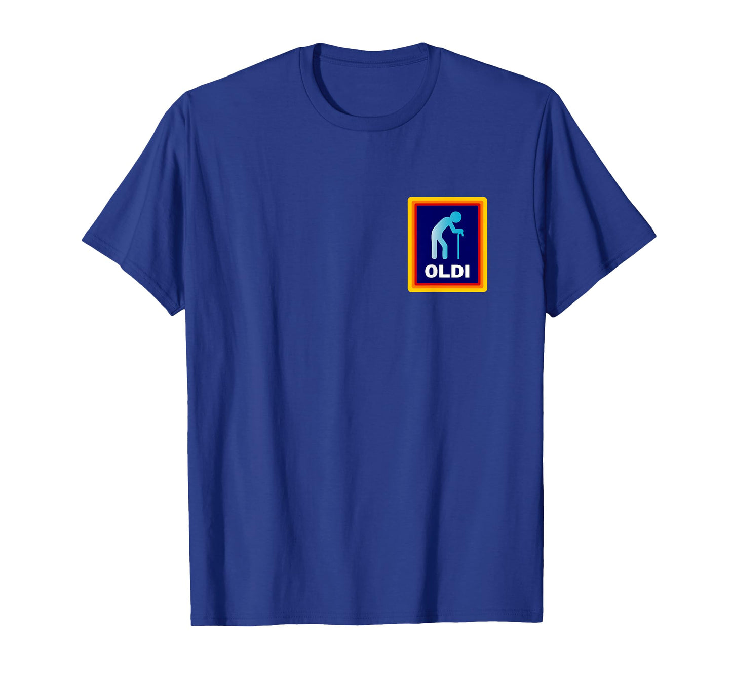 Oldi - Funny Parody for Grandpa Birthday or Grandma Birthday T-Shirt