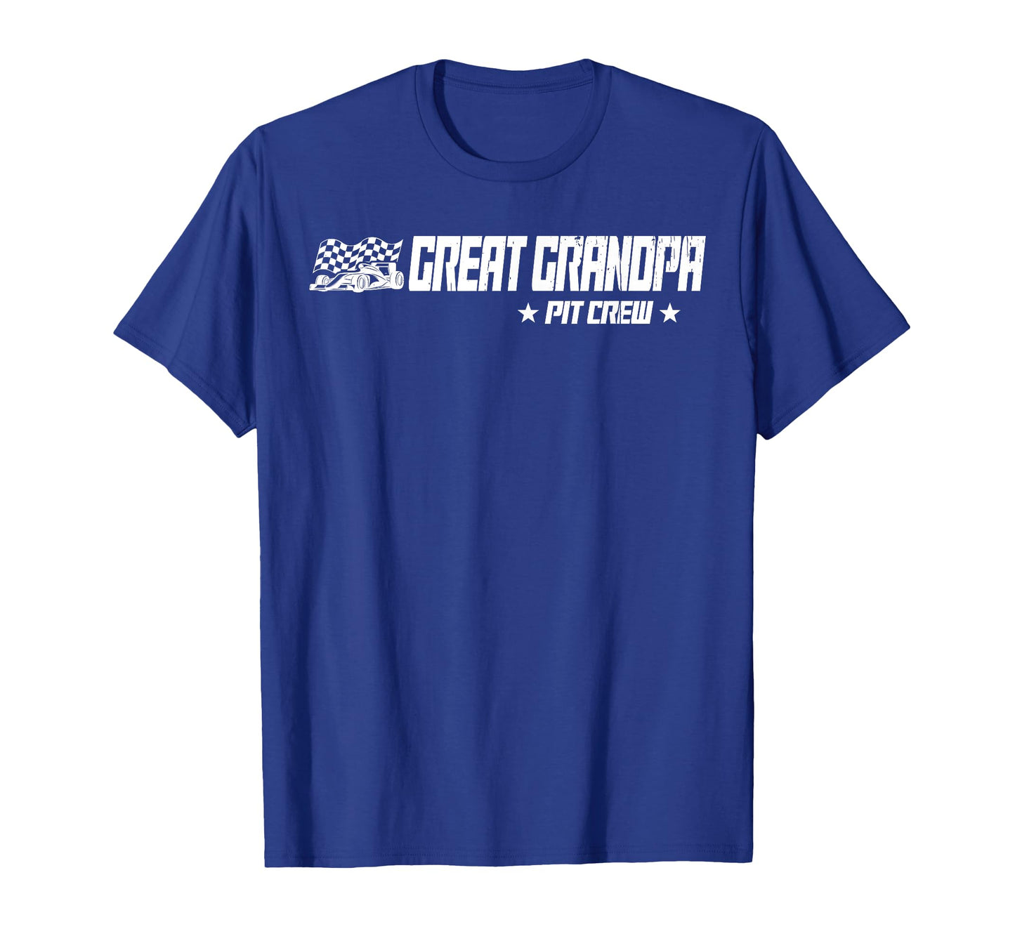 Great Grandpa Pit Crew Race Car Birthday Family Racing T-Shirt