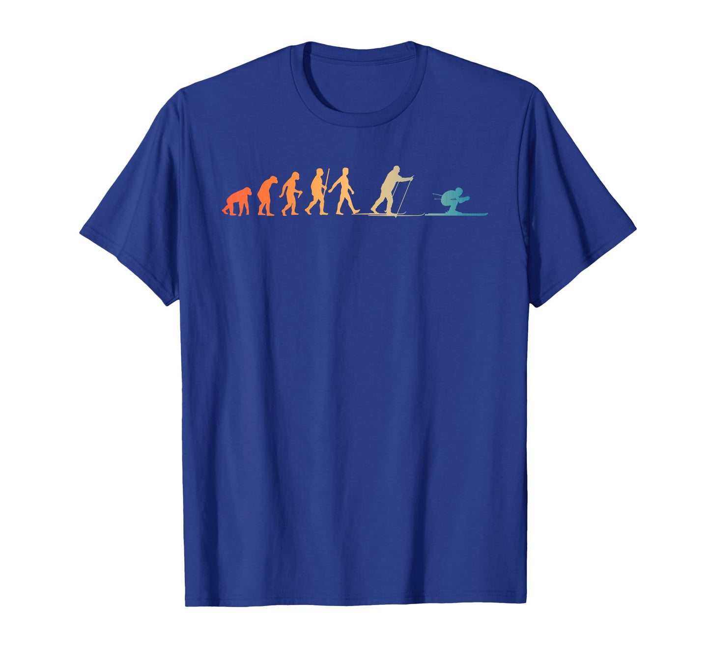 Nordic Ski Art Men Women Snowboard Skier Skiing Lovers T-Shirt