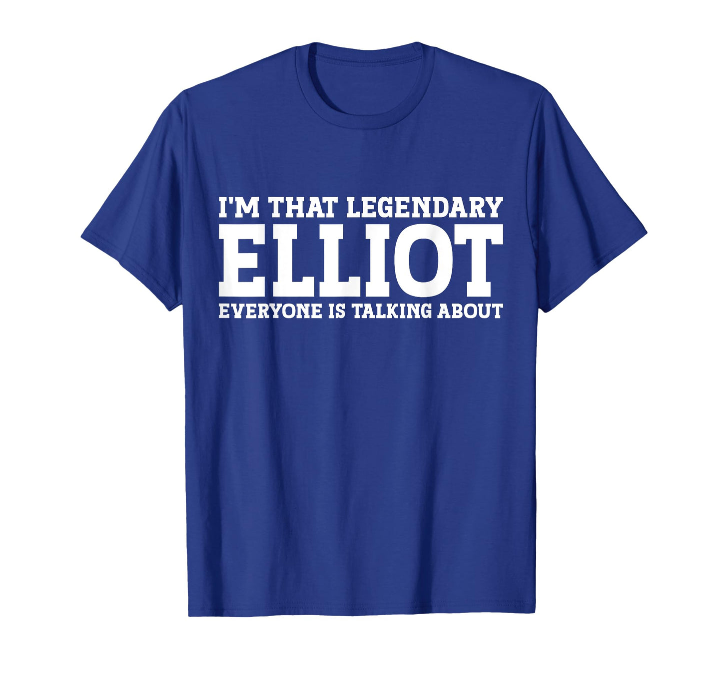 Elliot Surname Funny Team Family Last Name Elliot T-Shirt