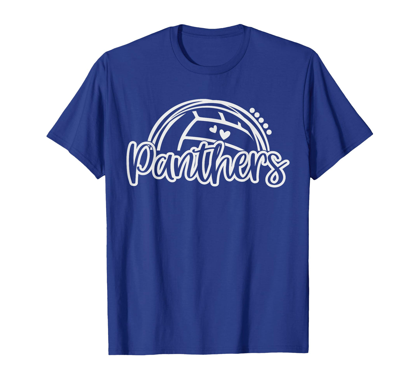 Volleyball Panther School Sports Fan Team Spirit T-Shirt