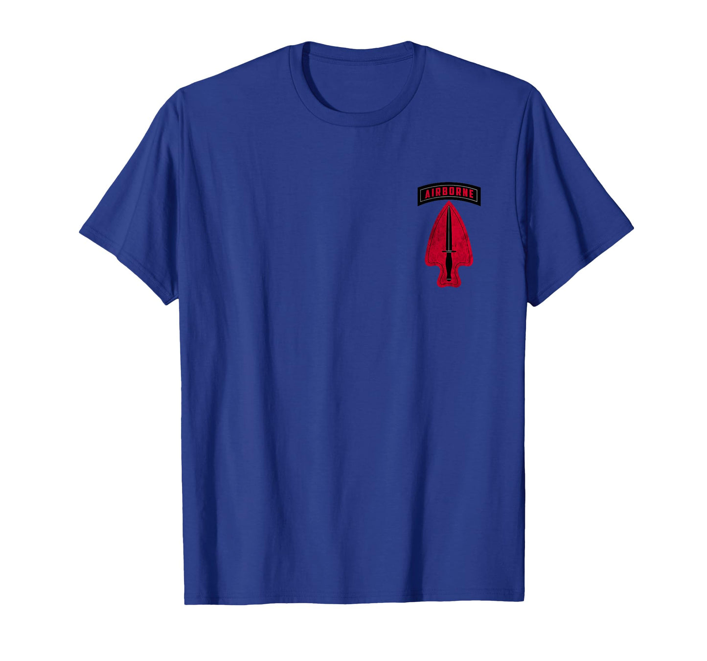USASOC Force Airborne Vintage Logo Veteran Military Papa T-Shirt