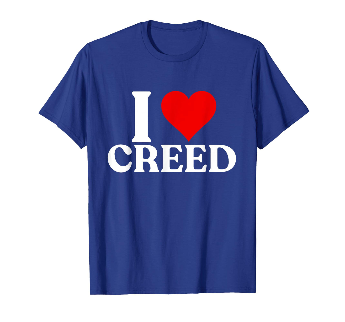 I Heart CREED First Name Personalized I Love CREED Vintage T-Shirt
