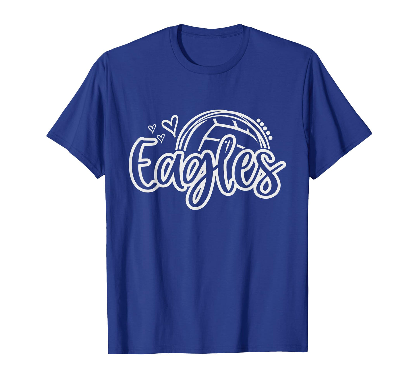 Volleyball Eagle School Sports Fan Team Spirit T-Shirt