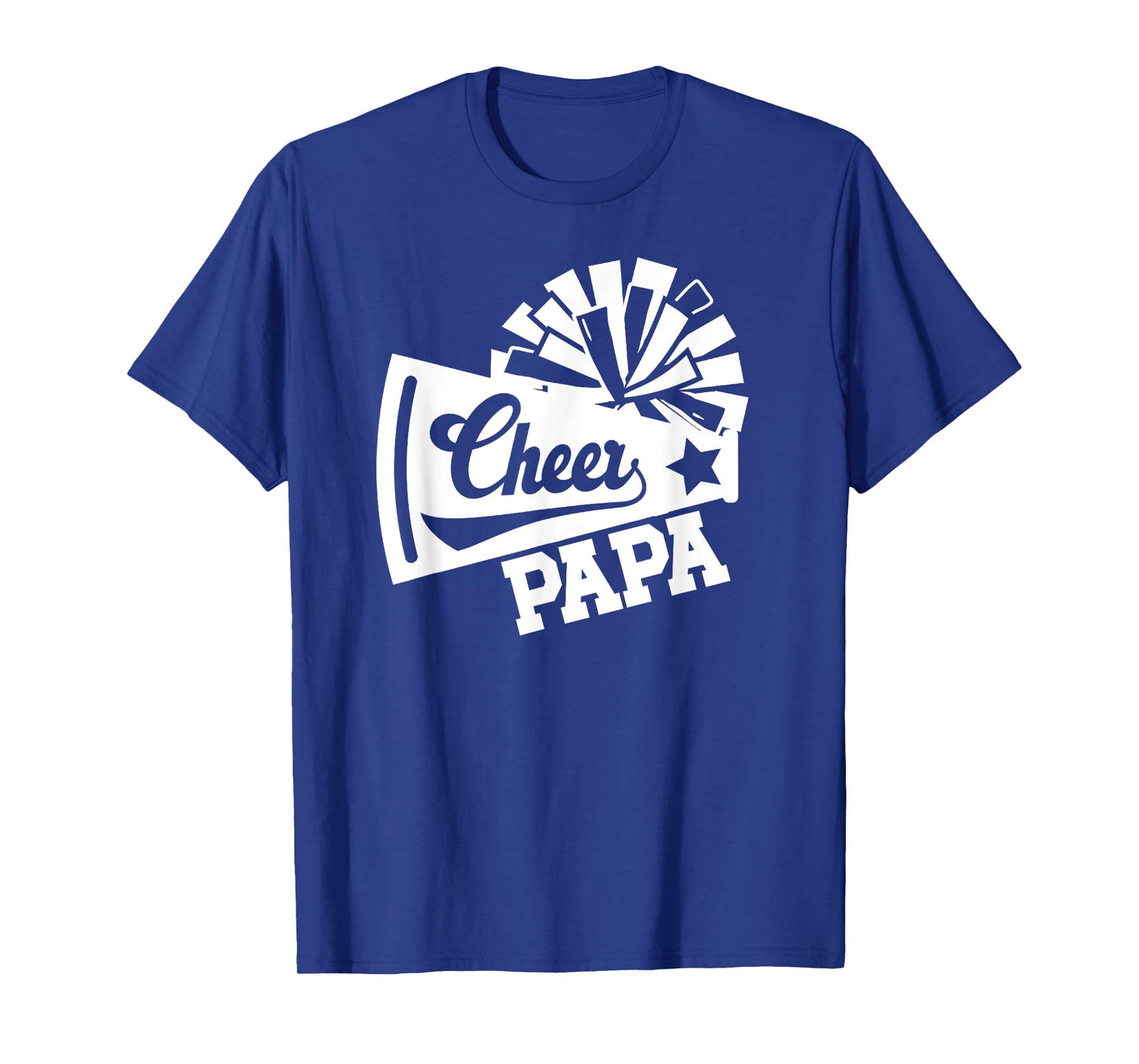 Cheer Papa Of A Cheerleader Papa Cheerleading Papa T-Shirt
