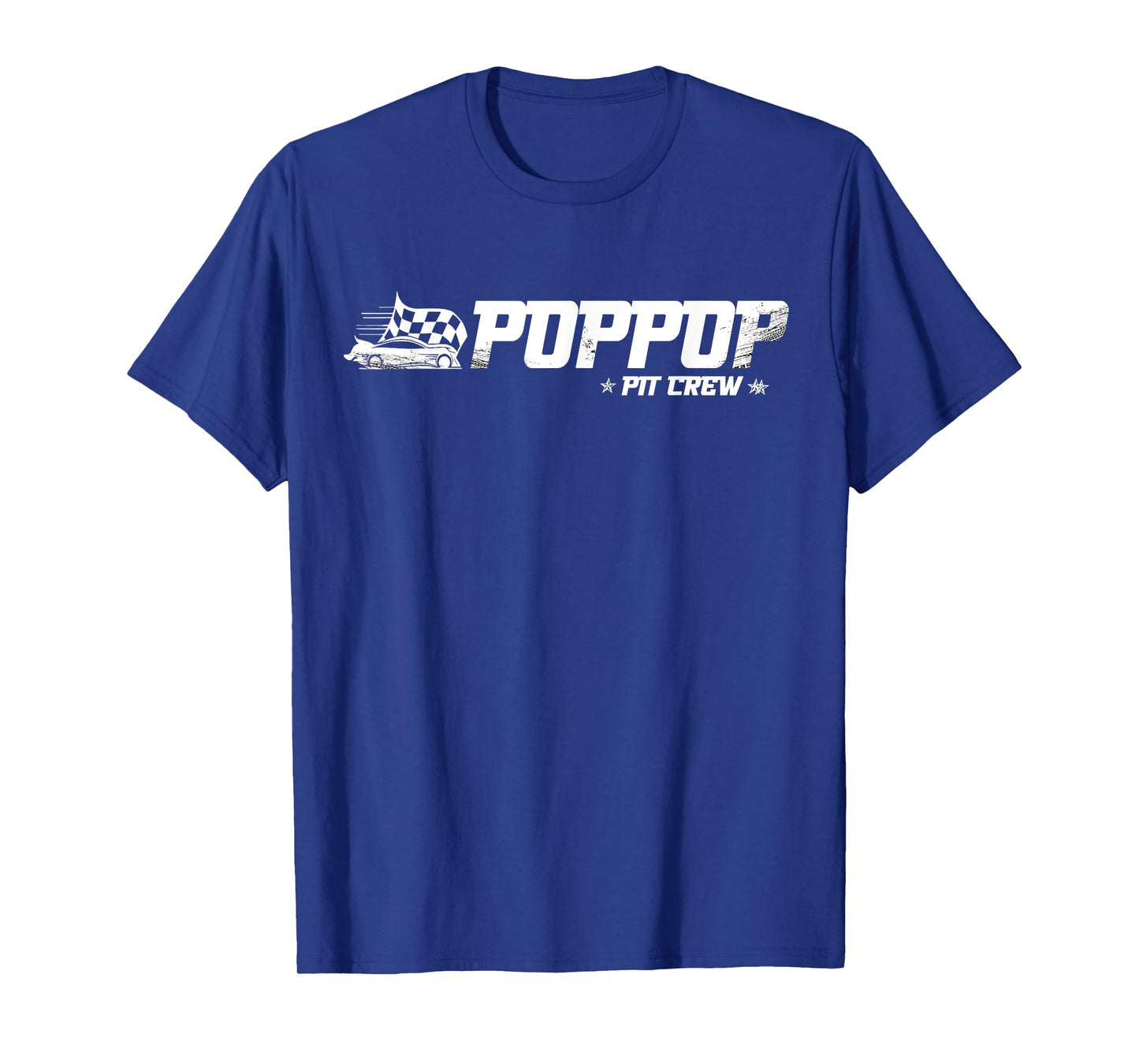 PopPop Pit Crew Race Car Birthday Family Racing T-Shirt